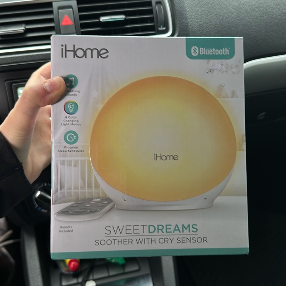 ihome sweet dreams soother with cry sensor